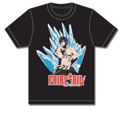 Fairy Tail: Gray Fullbuster Black T-Shirt