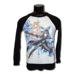 Sword Art Online: Kirito & Ausna Keyart Long-Sleeve Shirt